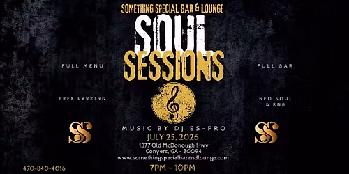 SOMETHING SPECIAL: SOUL SESSIONS IN JULY