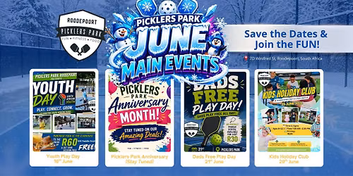 1 Annual Picklers Park Open Tournament