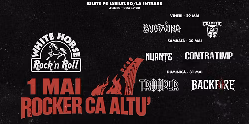 1 MAI ROCKER CA ALTU' @WhiteHorse