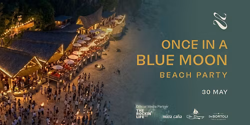 Once In A Blue Moon Beach Party