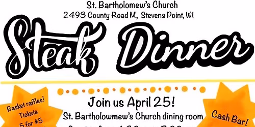 3rd Annual Steak Dinner