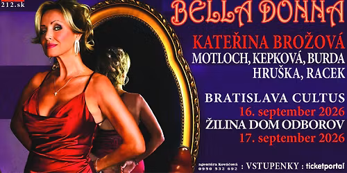 BELLA DONNA - BRATISLAVA \u017dILINA SEPTEMBER 2026