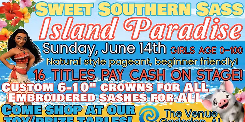 Moana's Island Paradise by Sweet Southern Sass Pageants 