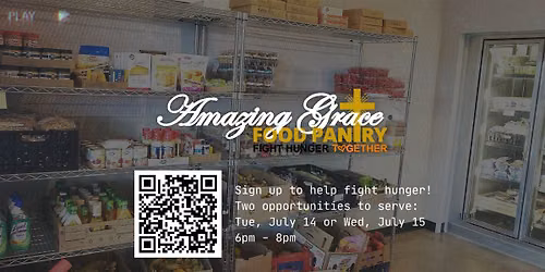 Volunteer Opportunity: Amazing Grace Food Pantry