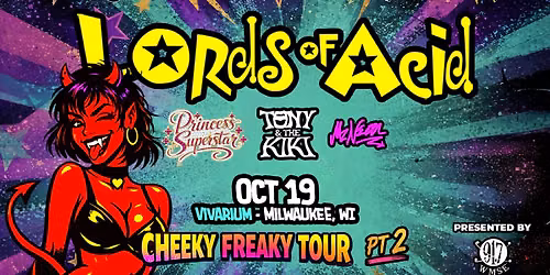 Lords of Acid at the Vivarium