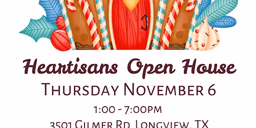 Heartisans Christmas Open House \ud83c\udf84