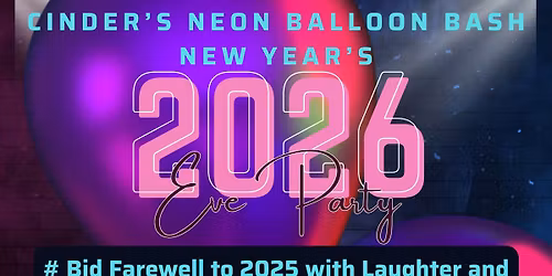 NYE Karaoke Neon balloon bash!