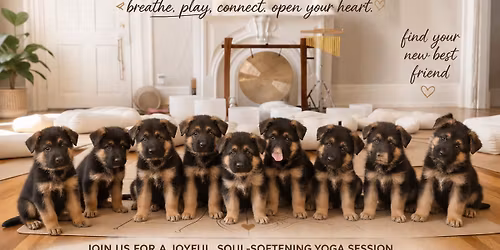 Puppy Yoga• Homing Event