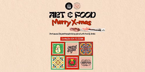 Art & Food Fest | Tile painting workshop: X-mas Edition