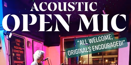 Acoustic Open Mic Night
