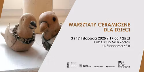 Warsztaty ceramiczne dla dzieci