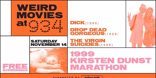 Free Movie Screenings: 1999 Kirsten Dunst Marathon
