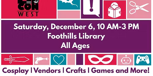 LIBCON West @ Foothills!