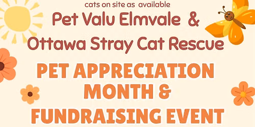 Pet Appreciation & Fundraising Event at Pet Valu Elmvale