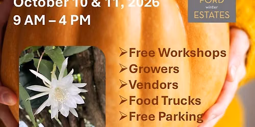 Celebrate October at Edison & Ford Winter Estates