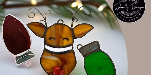 Stain Glass Reindeer@6:00PM