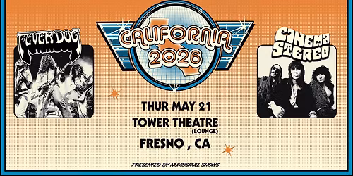 FEVER DOG + CINEMA STEREO - Live in Fresno, CA