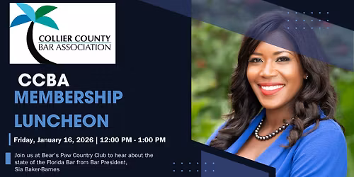 January CCBA Luncheon