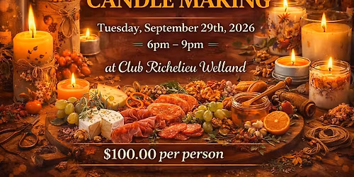 Charcuterie & Candle Making Night