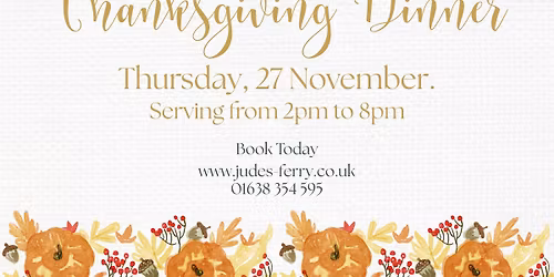 Judes Ferry Thanksgiving Dinner