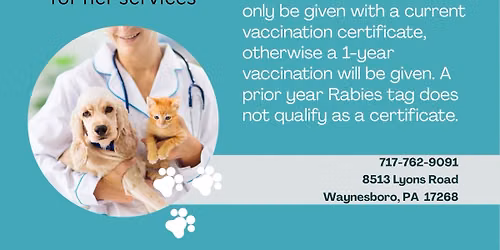AHS Rabies Clinic