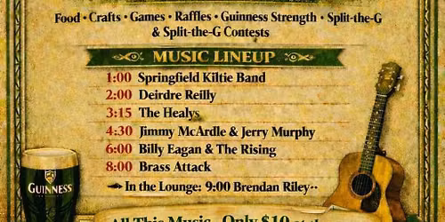 John Boyle O\u2019Reilly Club 27th annual Irish Music Festival 33 Progress Ave Spfld MA