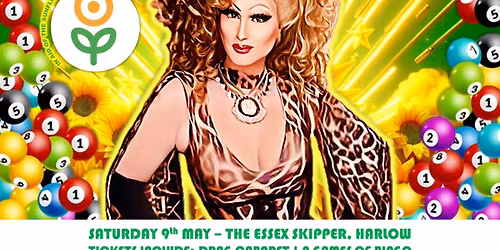 Drag Bingo with Ms Amber Guity for Sunflower Community Project @ The Essex Skipper, Harlow 09\/05\/26