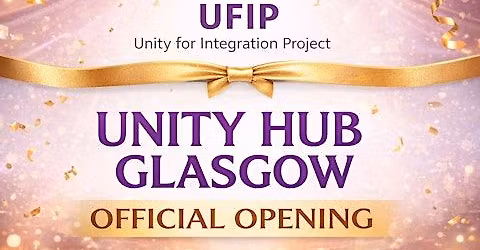 Unity Hub Glasgow Official Opening