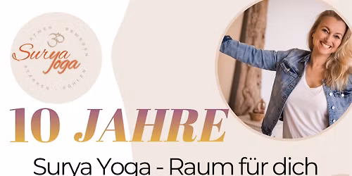 10 Jahre Surya Yoga - Raum f\u00fcr dich