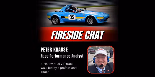 Fireside Chat Series: Peter Krause, VIR Racing Performance Analyst