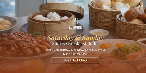 Saturday & Sunday Sunrise Breakfast\ud83e\udd50\ud83c\udf74