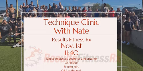 Technique Clinic with Nate