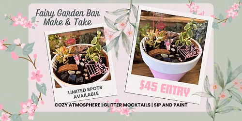 Fairy Garden Bar | Make & Take