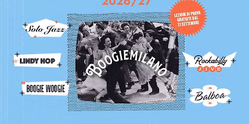 Corsi di Ballo Swing 2026\/27 \u2022 Lezioni di prova gratuite \u2022 BoogieMilano