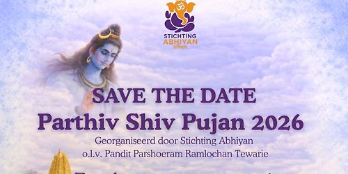 \ud83d\udcff  Parthiv Shiv Pujan 2026 \ud83d\udcff  stg Abhiyan o.l.v. Pandit Parshoeram Ramlochan Tewarie ji  