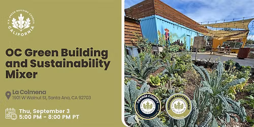 OC Green Building and Sustainability Mixer (Santa Ana)