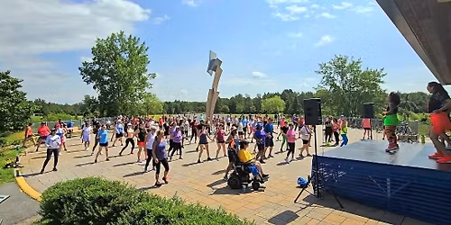 Zumba au parc de la Cit\u00e9 avec Marie-Ange \ud83d\udd7a