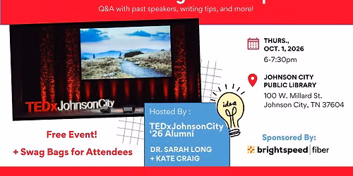 TEDx Community Writing Workshop