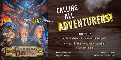 Calling All Adventurers! - a D&D Drop In\/Out Campaign