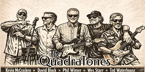 The QuadraTones at the Secret Garden!  