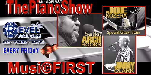 Dueling Pianos Dinner Experience & Happy Hour with Arch Hooks