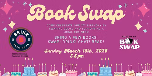 Community Book Swap @ Brink Brewing Co.
