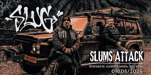 SLUMS ATTACK I PEJA & DJ DECKS I GDYNIA I PODW\u00d3RKO. art\/SCENA UCHO I 09-05-26