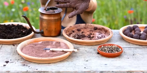 Seed Ball Making & Creek Play \ud83d\udc90