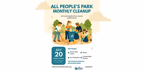 All People's Park Monthly Cleanup