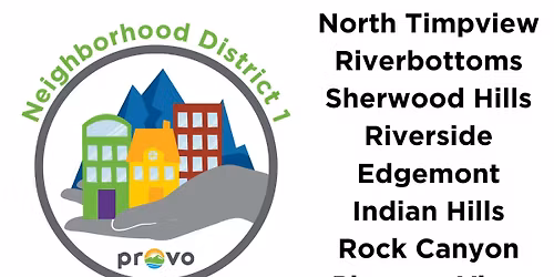 Provo Neighborhood District 1 Meeting