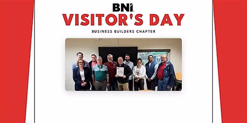 Quarterly BNI Business Builders Visitor's Day \u2014 Westlake