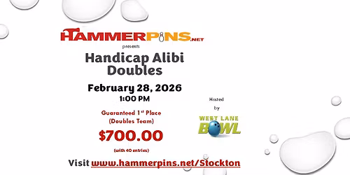 HammerPins Handicap Alibi Doubles
