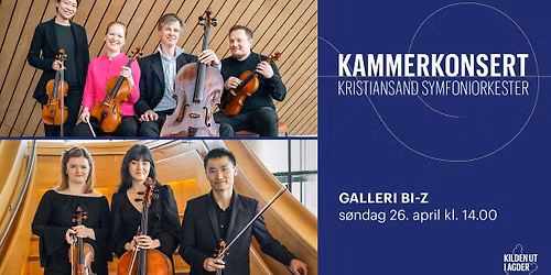 KAMMERKONSERT \/\/ KSO + SSO \/\/ Galleri BI-Z, Kristiansand
