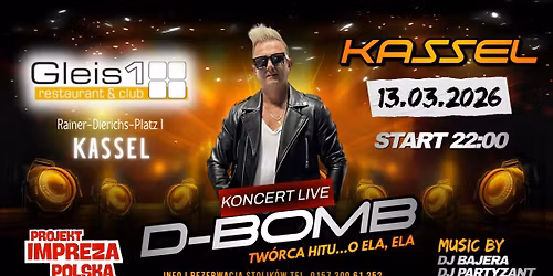 POLSKA IMPREZA KASSEL D-BOMB LIVE 